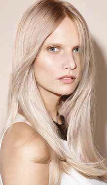 Balance your colour in situations such as: Balancing the colour of the mid-lengths and ends while doing a root colour application.