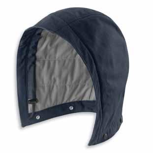 high-tenacity nylon with Wind Fighter technology that tames the wind Fullyinsulated with 200g 3M Thinsulate Platinum Insulation FR with twill face cloth Three-piece hood