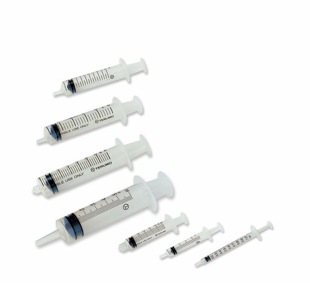 Hospital Systems Terumo Syringes Three part syringes