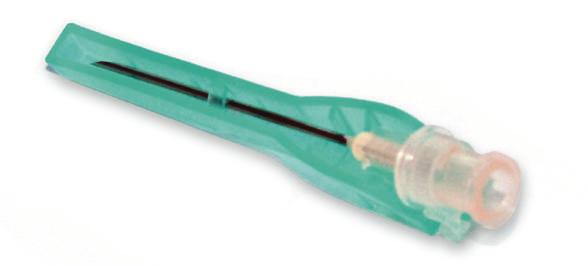 CONVENIENCE The standard hub fits to all luer lock and luer slip syringes.