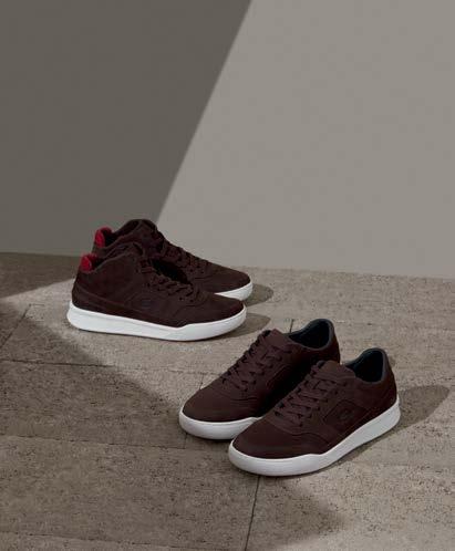 Featuring premium grained nubuck, a rugged rubber outsole and the classic cupsole construction inspired by René s original 1963 tennis shoe, the Explorateur is designed with the urban