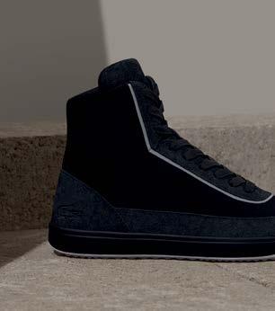An extended mudguard, coupled with extra stitching on the outsole, gives superior protection from winter conditions and the waxed cotton laces add further seasonal detailing.