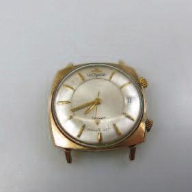 321 LeCoultre Wristwatch With Date And Alarm in a gold-filled case Est.