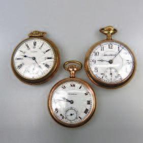 357 Buren Pocket Watch For The Visually Impaired 17 jewel movement; raised numeral markers; in a metal