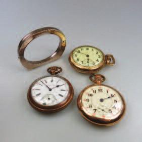 35mm, 15 jewel movement, movement and dial signed D.W.