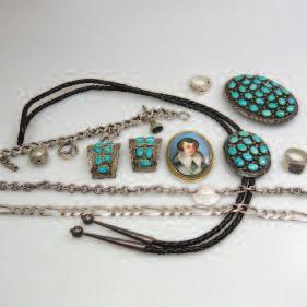 Jade, Ivory And Costume Jewellery including a strand of jade beads; an ivory bead