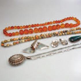 45 Small Quantity Of Silver Jewellery, Etc including a silver