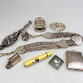 Est. $150/250 70 32 Various Silver Rings silver pendants and chains, etc Est.