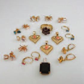 $500/700 96 Small Quantity Of Gold Jewellery, Etc including an 18k