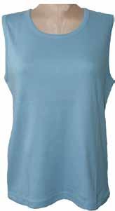 60% Cotton 40% Polyester Blend XS, S, M, L, XL, 1XL, 2XL, 3XL 7002 Shown In Lt Blue K105 Shown In White STYLE # K105 Our 2x1 Ribbed Tank