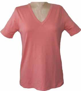 60% Cotton 40% Polyester Blend XS, S, M, L, XL, 1XL, 2XL, 3XL 7003 Shown In Sand STYLE # 7004 Our V-Neck Short Sleeve Shirt is made with a