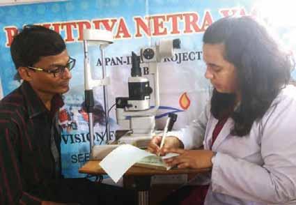 News Bytes GJSCI CONDUCTS FREE EYE CHECK-UP CAMP FOR ARTISANS IN SEEPZ Gems & Jewellery Skill Council of India (GJSCI) conducted a two-day, free eye check-up camp at the SEEPZ, Andheri (E), Mumbai,