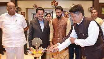 Also known as the Most Trusted Jeweller of Maharashtra, due to the trust and customer faith earned since 1827, the grand showroom was inaugurated by the hands of former Defense & Agriculture