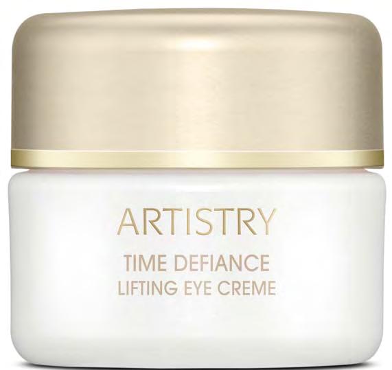 TIME DEFIANCE Lifting Eye Creme Use twice daily after cleansing &