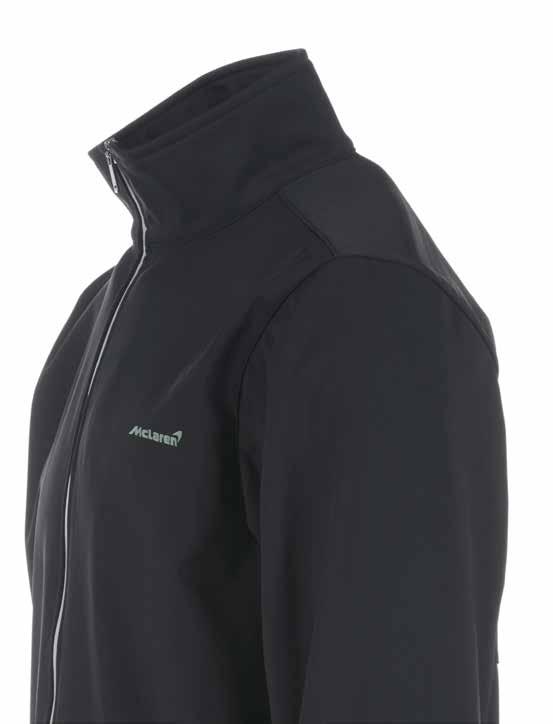 Softshell Jacket Essential gear for the exposed pit lane or the windy hill trail, this is one tough yet lightweight jacket made from fully breathable, windproof and waterrepellent exterior material.