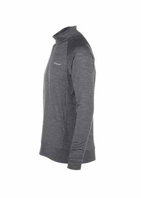 It features wide-ribbed cuffs and hem for a better fit, high-fit collar, aluminium zips and a comes in a smart grey colour