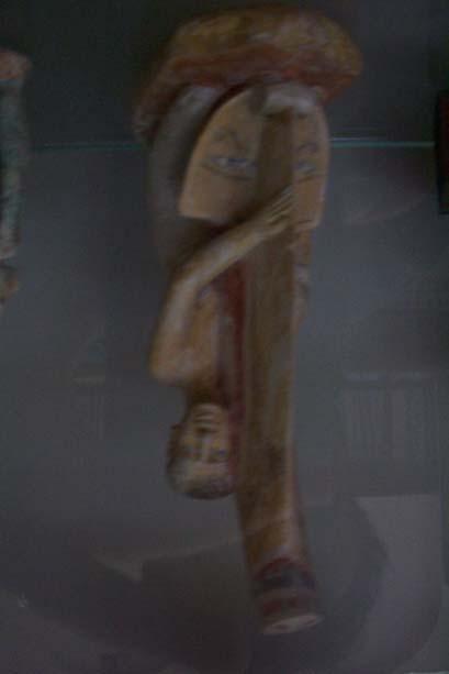 Statuette of a Harpist Item #14, Second Floor, Room Number 34, 12 th Dynasty, Middle Kingdom (1994-1781 BC) This statue is of a musician playing a harp.
