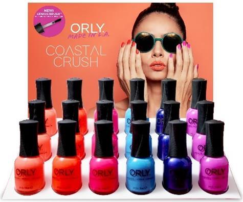 ORLY Coastal Crush Collection 18 pc Display 6