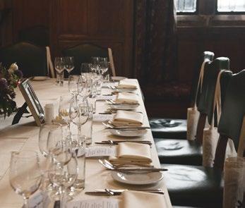 PRIVATE DINING THE GATEHOUSE Sip champagne on Edinburgh Castle s ramparts before dining in the intimate 19th century Castle Gatehouse where you will be served a three course set dinner with wine