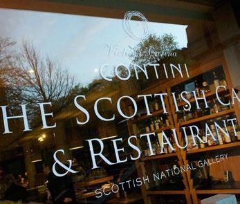 THE PIPER S PACKAGE AT THE SCOTTISH CAFÉ Enjoy a delicious light summer supper with wine in the award-winning Scottish Café & Restaurant within the Scottish National Gallery which boasts
