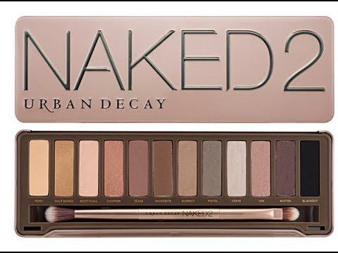 Eyes Figure 5: Urban Decay Naked Palette 1. To start of your eye look you have to grab a Naked 2 Palette and a clean eye shadow brush.