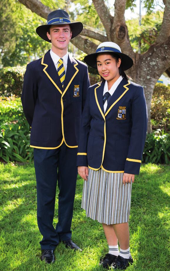 Senior tie, trousers and blazer compulsory in Term 2 and 3, and for designated events.