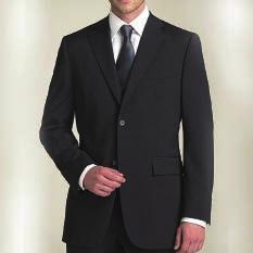 Black Color Men's Cashmere Short Coat QIP-ASR3362