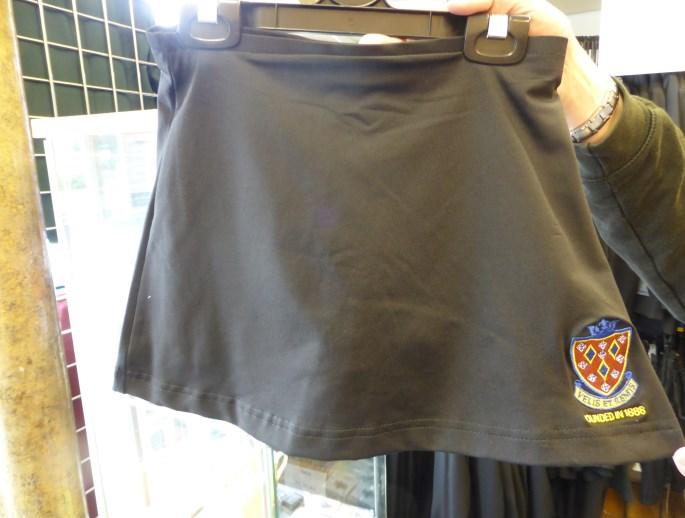 students: Plain black tracksuit bottoms, preferably with school crest.