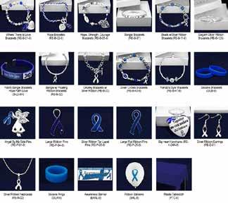 Dark Blue Ribbon Fundraising Kits FUNDRAISING KITS: If you are trying to raise money, then consider one of our Fundraising Kits. All our great items in one easy to sell kit.
