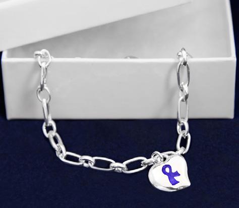 Beautiful sterling silver plated bracelet with 3 charms that say Hope, Strength, Courage and a decorative