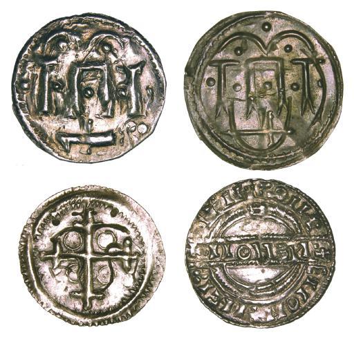 13. Isotopic analysis of silver from Hedeby 197 Fig. 13.1. Examples of Hedeby/ Danish coins analyzed in this study. From left to right, top to bottom: KG7, KG9, KG10a and penny of Hardeknut.