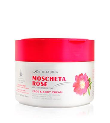 REGENERATIVE ALOE VERA MOSQUETA ROSE OIL Daily use cream for face and body with moisturizing and regenerating properties and freshness effect.