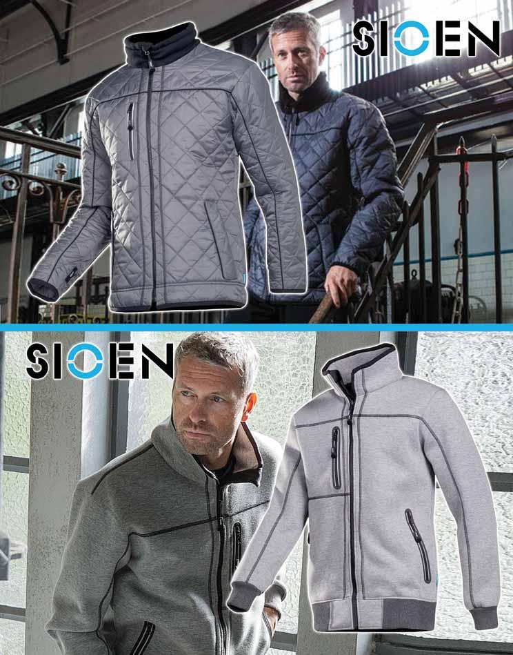 GERMO - 625Z Quilted jacket with fleece lining. Very comfortable. New modern styling. Quilted polyamide fabric with soft fleece lining inside. Cold and wind protection.