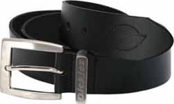accessories WORKWEAR DICKIES LEATHER BELT - BE100 Six hole belt with feather end.