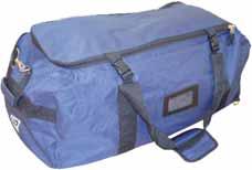 One side pocket with zip fastening and optional straps to enable use as a ruck sack.