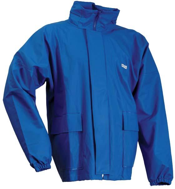 Conforms to: EN343 & EN13034 S 3XL Product Code: PJK110RW - Royal Blue 96 MICROFLEX WINTER JACKET - LR676 High frequency welded seams. Detachable quilted lining in body and sleeves.