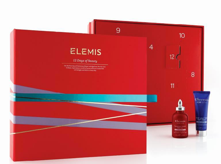 12 days of beauty On the first day of Christmas Elemis indulged me. For the next 12 days, experience a world of luxury skincare treats that will delight and deliver every day. 59.50 Worth 113.