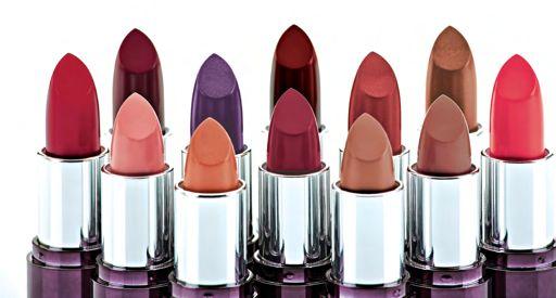 12 shades, from sheer to dramatic, delicately flavoured with delicious