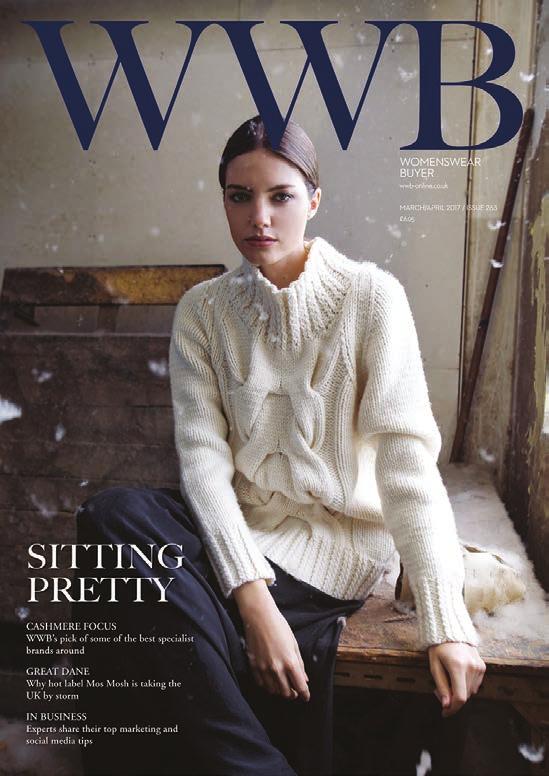 From established names through to new arrivals in the UK market, more womenswear brands advertise in WWB than in any other UK trade magazine.