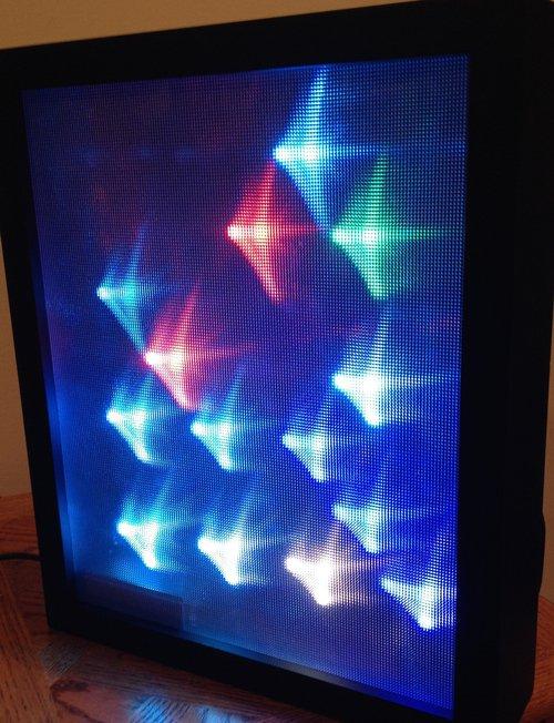LED Lightbox Created by Sam Clippinger