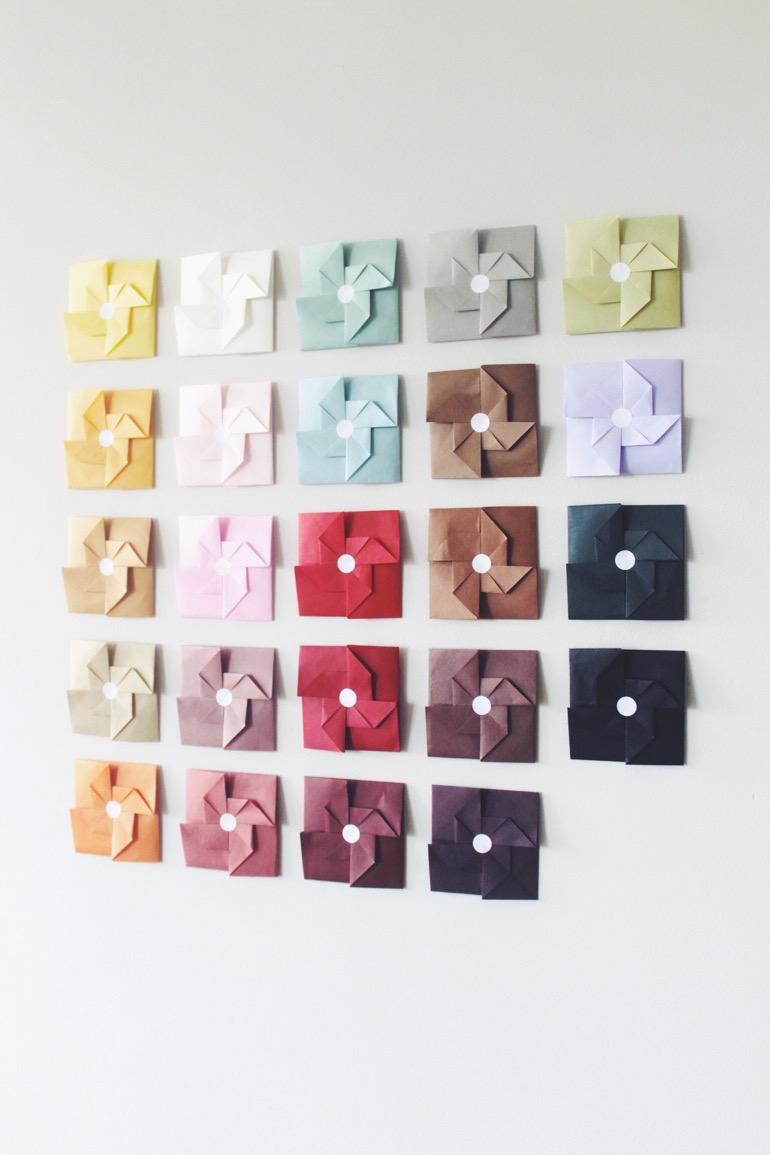 Advent calendar, origami, 2015 IV // BLOG TIFFANIE DELUNE 2015 www.tiffaniedelune.
