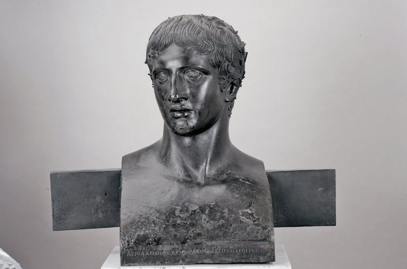 Herm Bust of the Doryphoros, 50 1 B.C.
