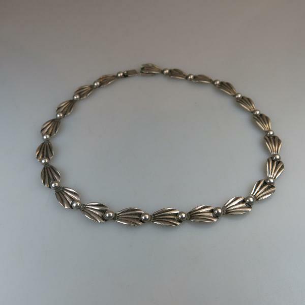 $40 60 59 Hermann Sierbol Danish Sterling Silver Necklace