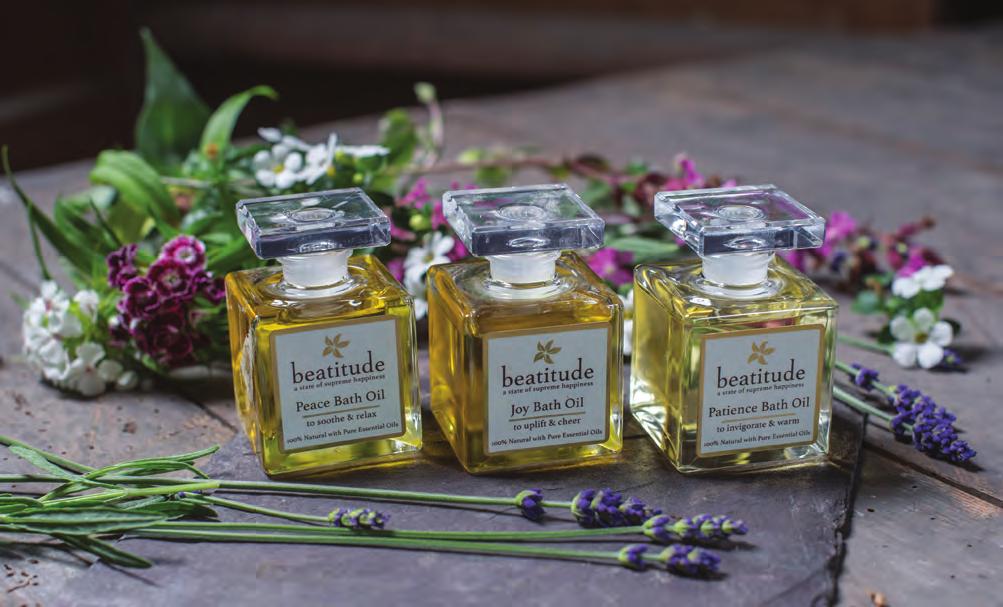 BEATITUDE Beatitude is Scotland s own luxury and natural aromatherapy brand and has been created from the heart and mind of its founder Rebecca O Connor.