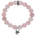 Q40-5619 10MM Rose Quartz Bracelet w/