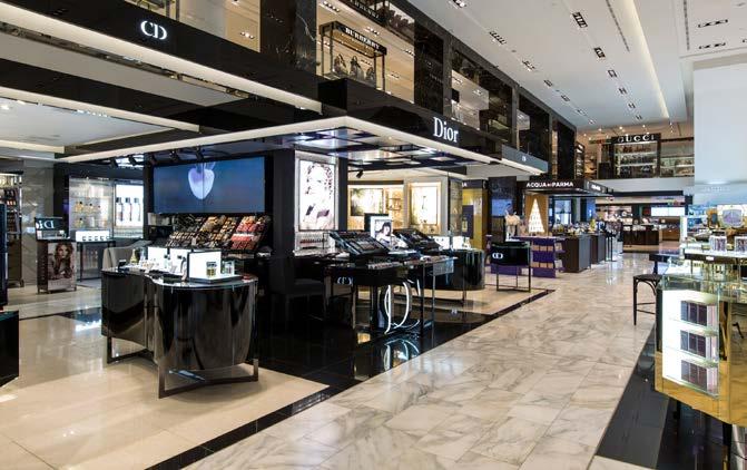 he striking boutiques of the Quadrilatero della oda are packed with the latest collections of designer fragrances and beauty products for him and her.