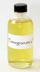 Ask your health professional before taking pomegranate seed oil medicinally. 4 oz. M-P167 $35.