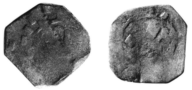 09 Articles and Notes 1671 6/2/09 11:51 Page 244 244 Fig. 10. Crude forgery of a James III farthing, first variety (Whithorn, Kirkcudbrightshire) (enlargement; actual diameter c.13 mm).