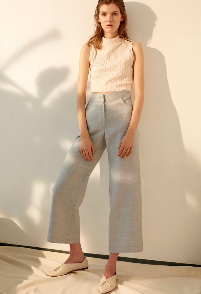 LILY JERSEYTOP & PABLO TROUSERS STRUCTURED
