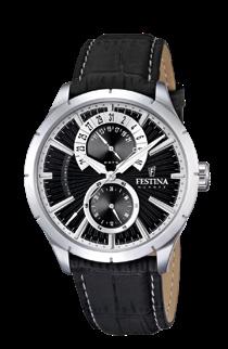 32 Watches for him 14% FESTINA Men s Watch Stainless Steel Case Brown Leather Strap This handsome wristwatch ascends to greatness with sub-dials